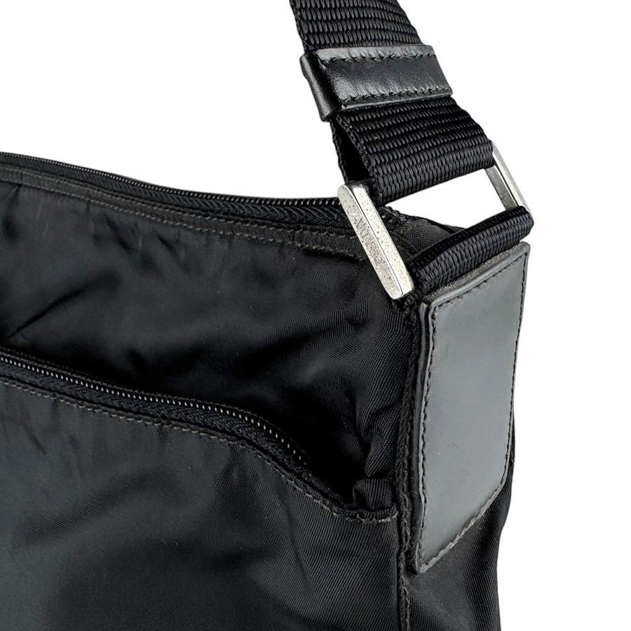 希少⭐︎美品　PRADA ショルダーバッグ　ナイロン　レザー　黒　斜め掛け PRADA（プラダ） 斜め掛けショルダーバッグ ナイロン ブラック