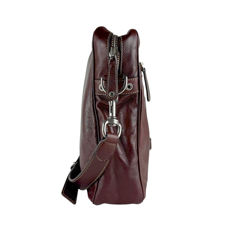 GUCCI（グッチ） ショルダーバッグ レザー ブラウン : ブランド