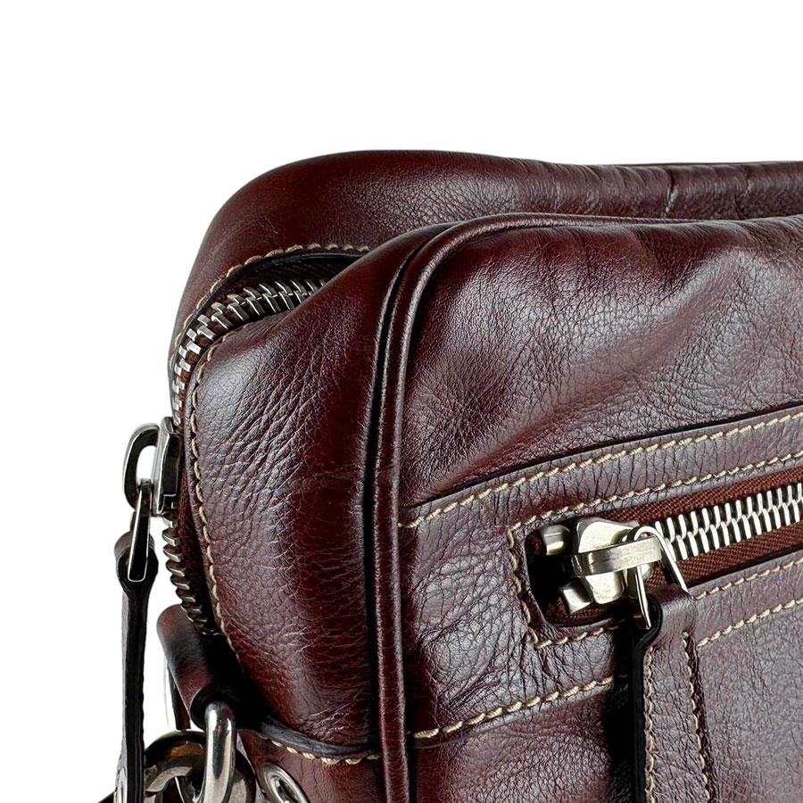 GUCCI（グッチ） ショルダーバッグ レザー ブラウン : ブランド