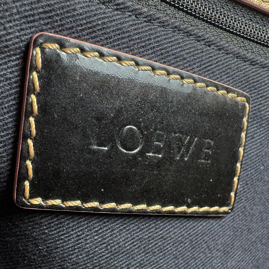 LOEWE（ロエベ） ショルダーバッグ アナグラム PVC/レザー ブラック