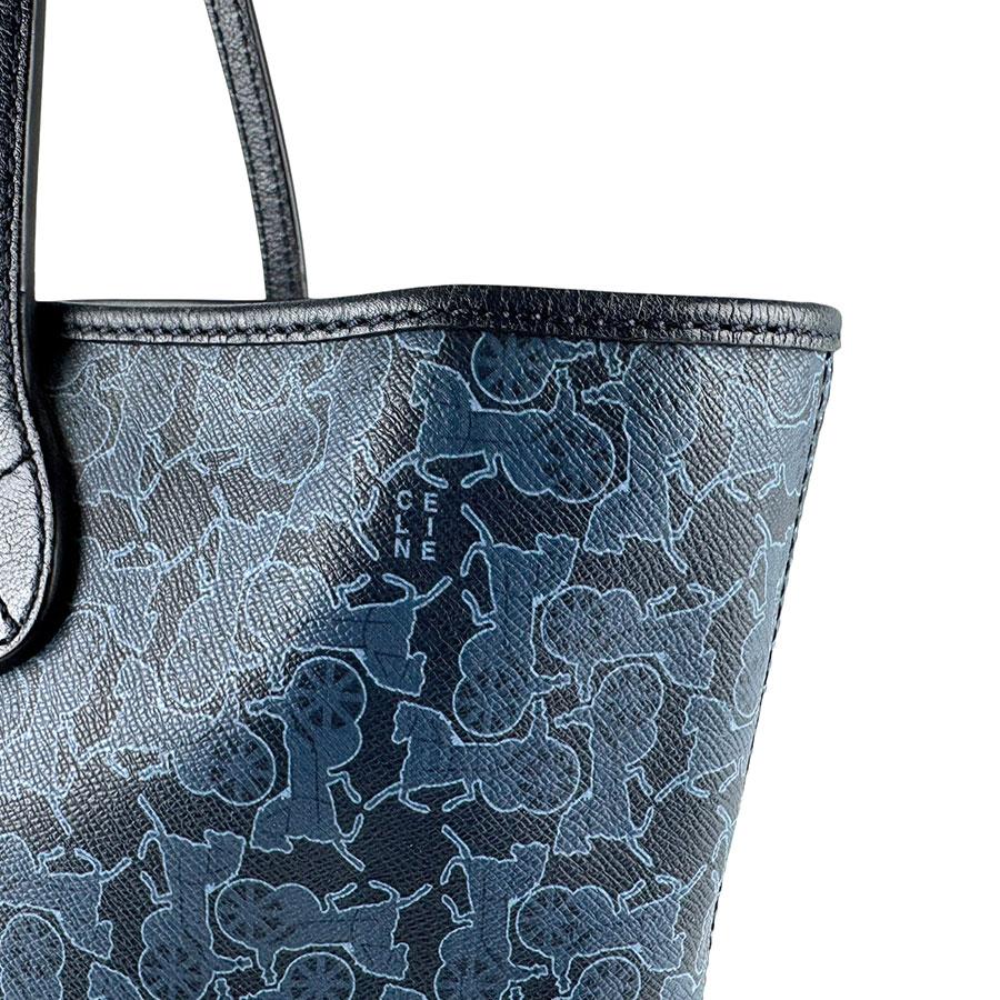 セリーヌショルダーバッグ ネイビー CELINE（セリーヌ） ショルダーバッグ PVCコーティングキャンバス