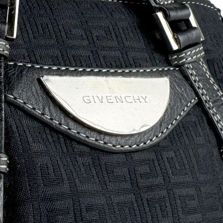 ジバンシィ GIVENCHY ハンドバッグ キャンバス/レザー ブラック