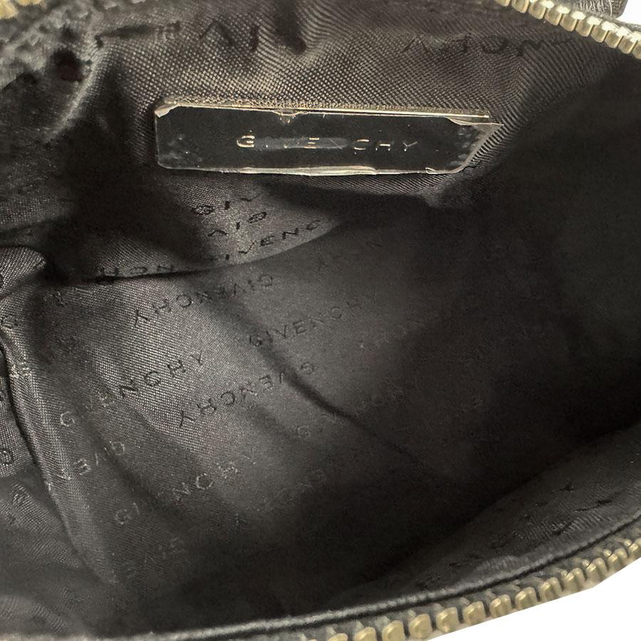 ジバンシィ GIVENCHY ハンドバッグ キャンバス/レザー ブラック