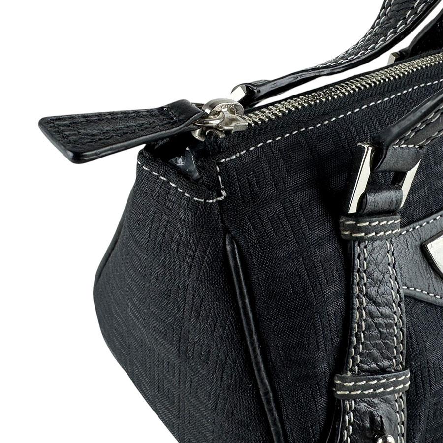 ジバンシィ GIVENCHY ハンドバッグ キャンバス/レザー ブラック