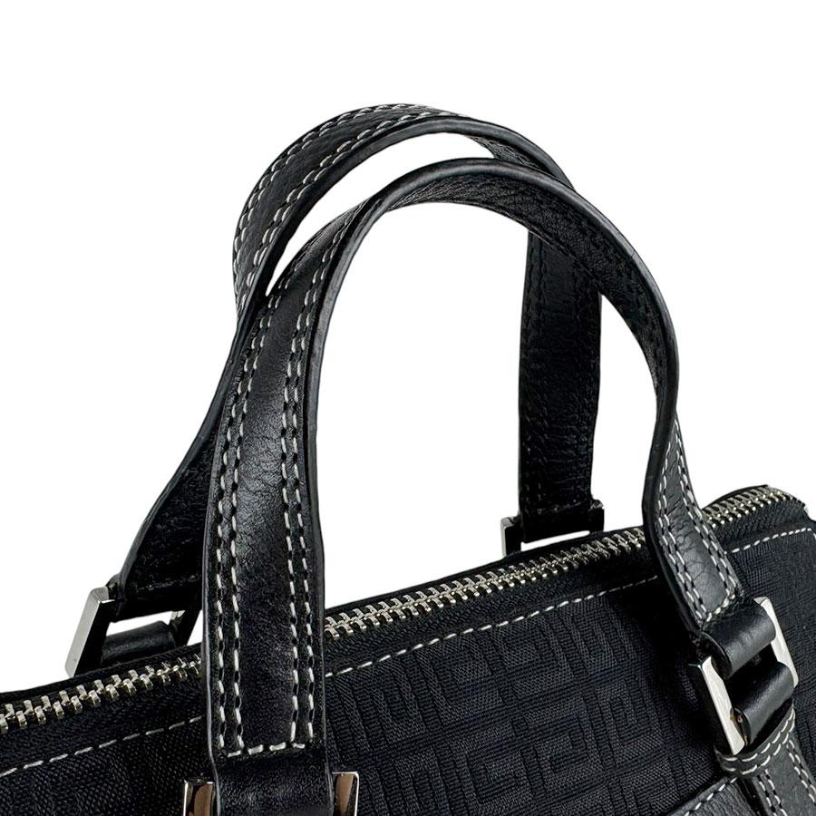 【貴行様用】GIVENCHY ハンドバッグ ジバンシィ ジバンシィ GIVENCHY ハンドバッグ キャンバス/レザー ブラック
