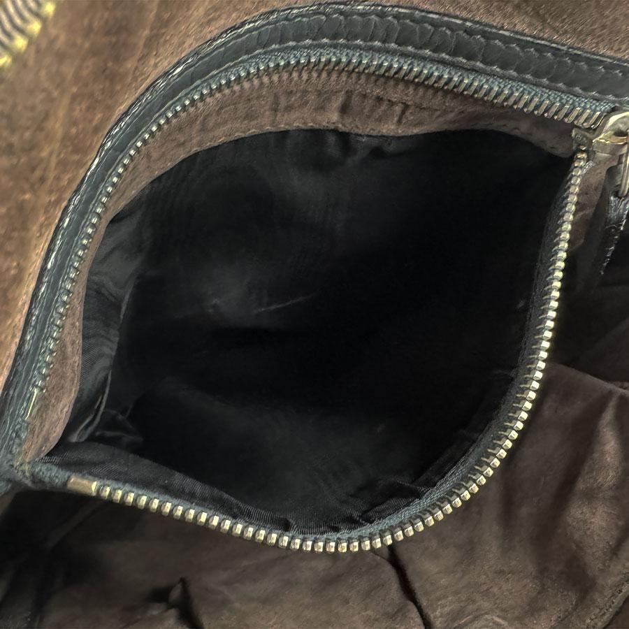 GUCCI（グッチ） 斜め掛けショルダーバッグ レザー ダークグレー