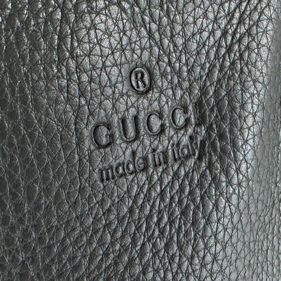 GUCCI（グッチ） 斜め掛けショルダーバッグ レザー ダークグレー
