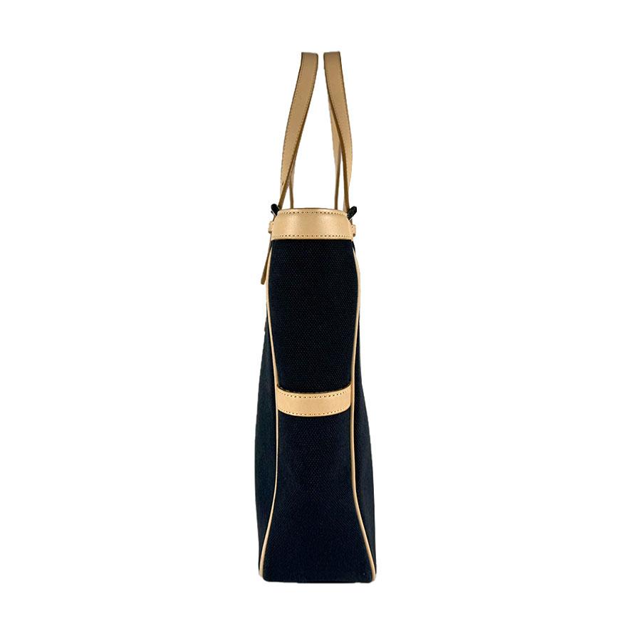BURBERRY（バーバリー） ハンドバッグ キャンバス/レザー ブラック