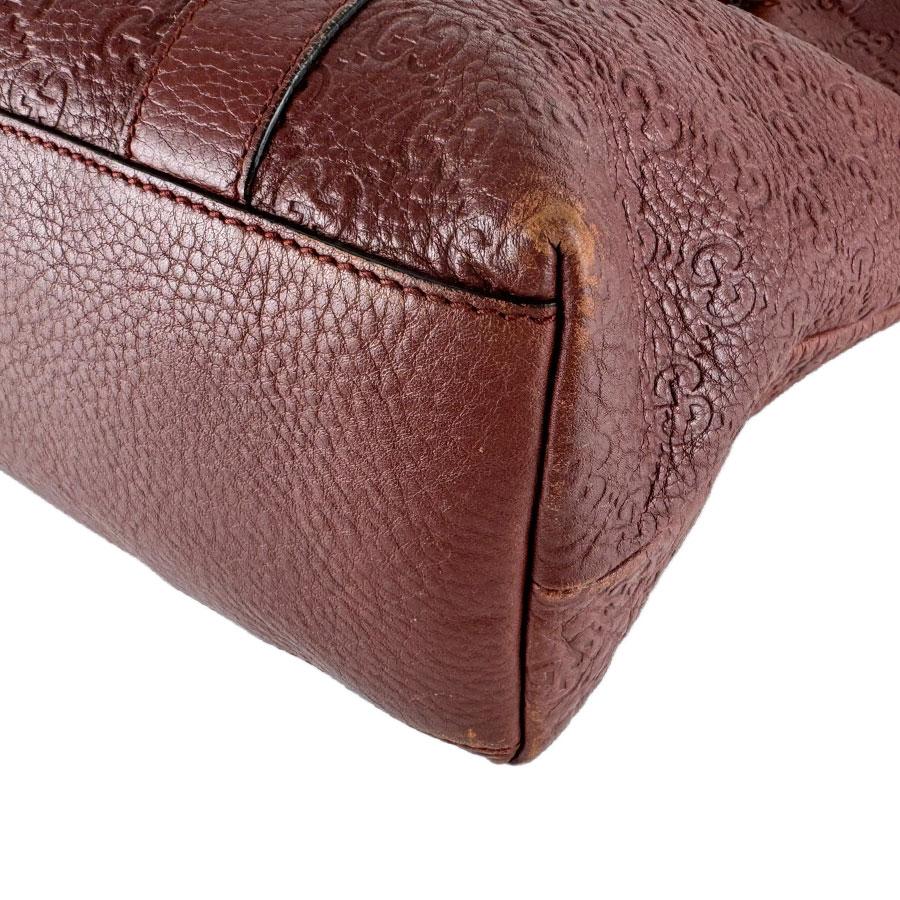 GUCCI（グッチ） トートバッグ グッチシマ レザー ブラウン : ブランド