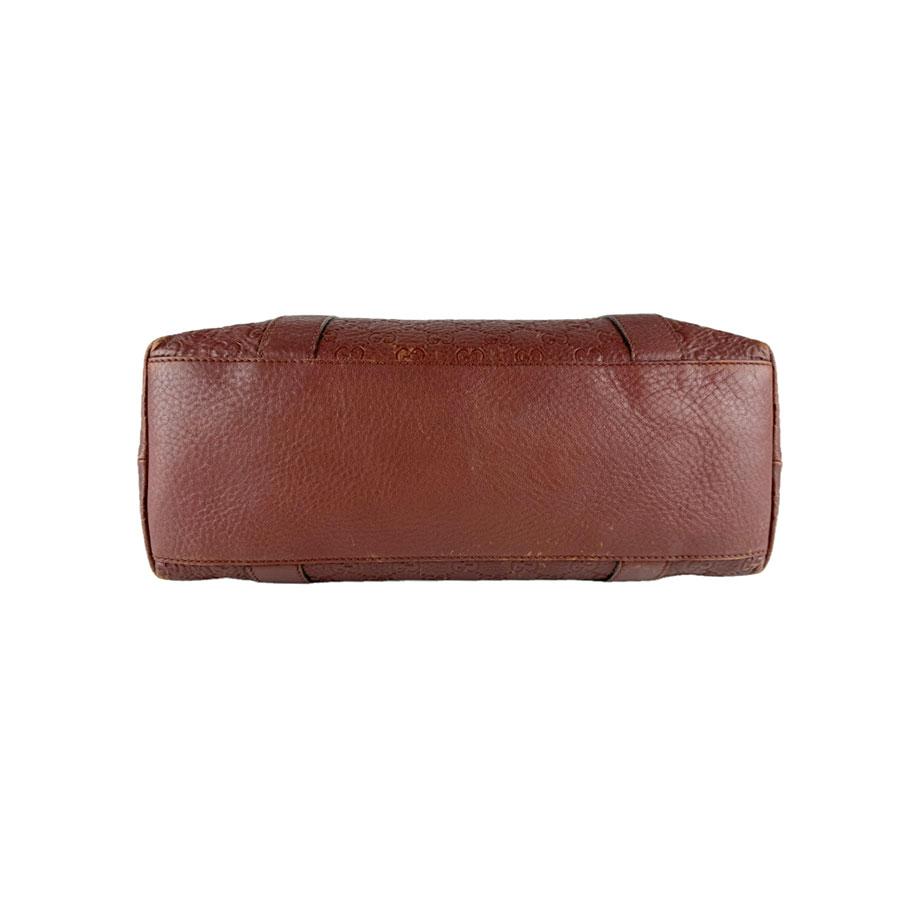 GUCCI（グッチ） トートバッグ グッチシマ レザー ブラウン : ブランド