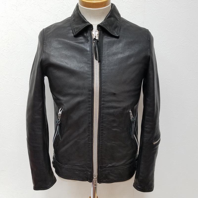 Nano Universe ナノユニバース ライダース ジャケット 上着 Jacket オイルド ヴィンテージ シングル ライダース シープスキン レザージャケッ Unker 通販 Yahoo ショッピング