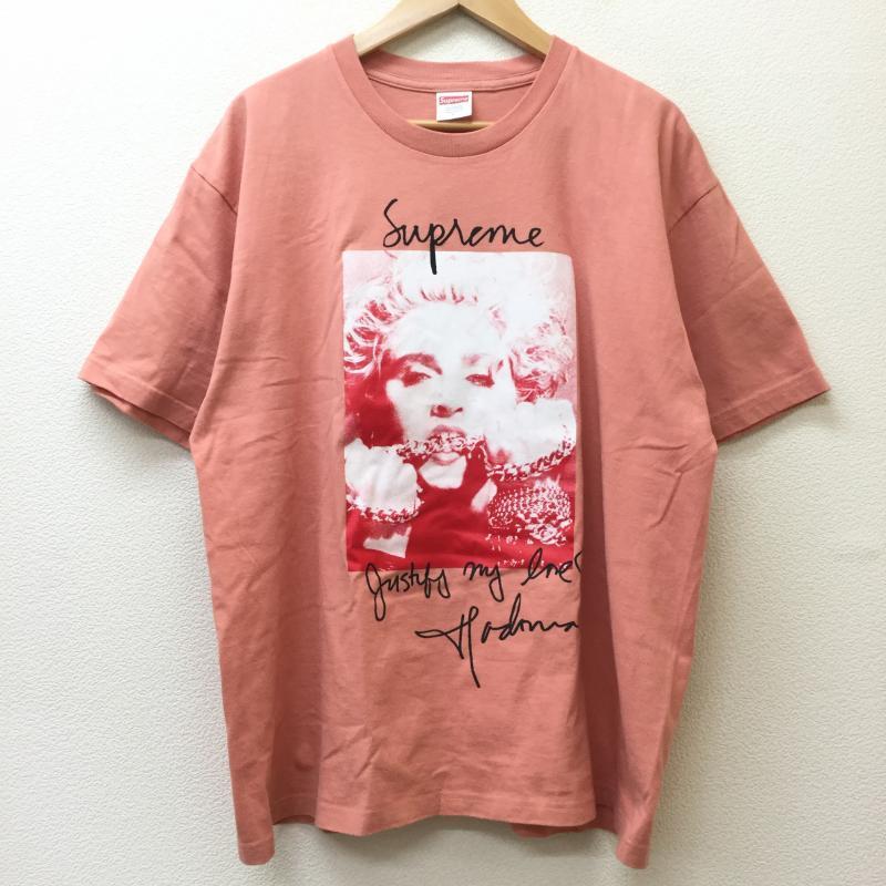 Supreme シュプリーム 半袖 Tシャツ T Shirt 18aw Madonna Tee Shirt マドンナ フォト プリント イラスト ロゴ Unker 通販 Yahoo ショッピング