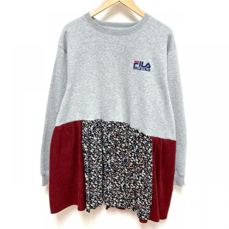 Used 古着 ひざ丈スカート ワンピース One Piece Medium Skirt リメイク 古着 切り替え チュニック ワンピース Unker 通販 Yahoo ショッピング