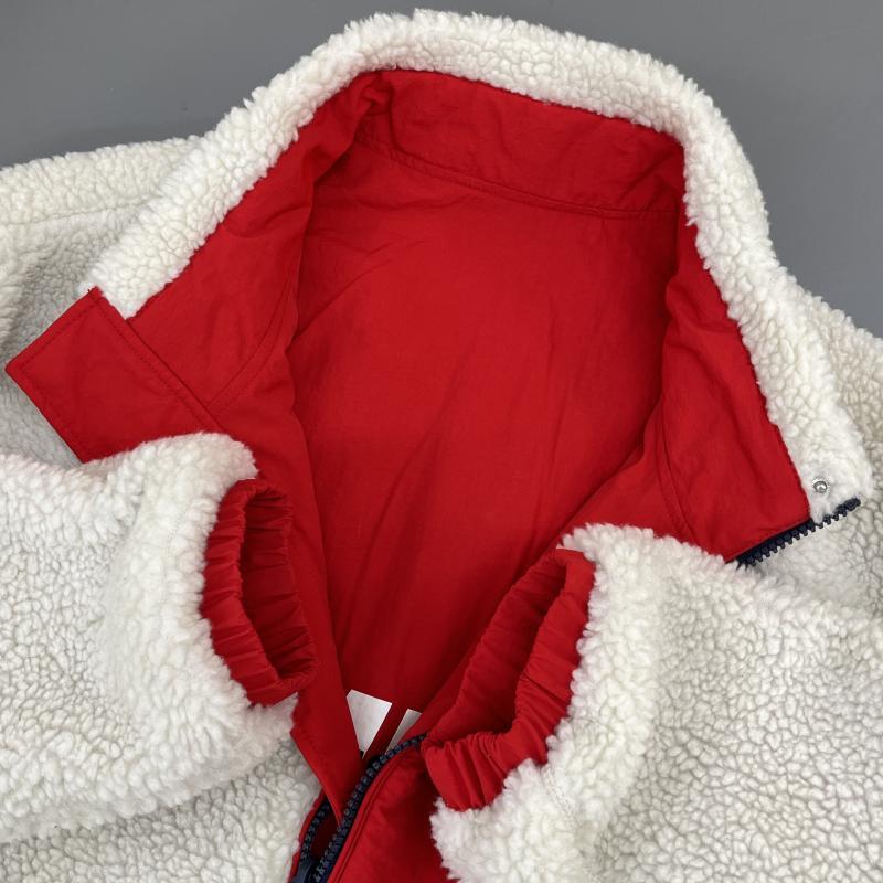 トミー ジーンズ 6800439285 リバーシブル ナイロン ボア シェルパ