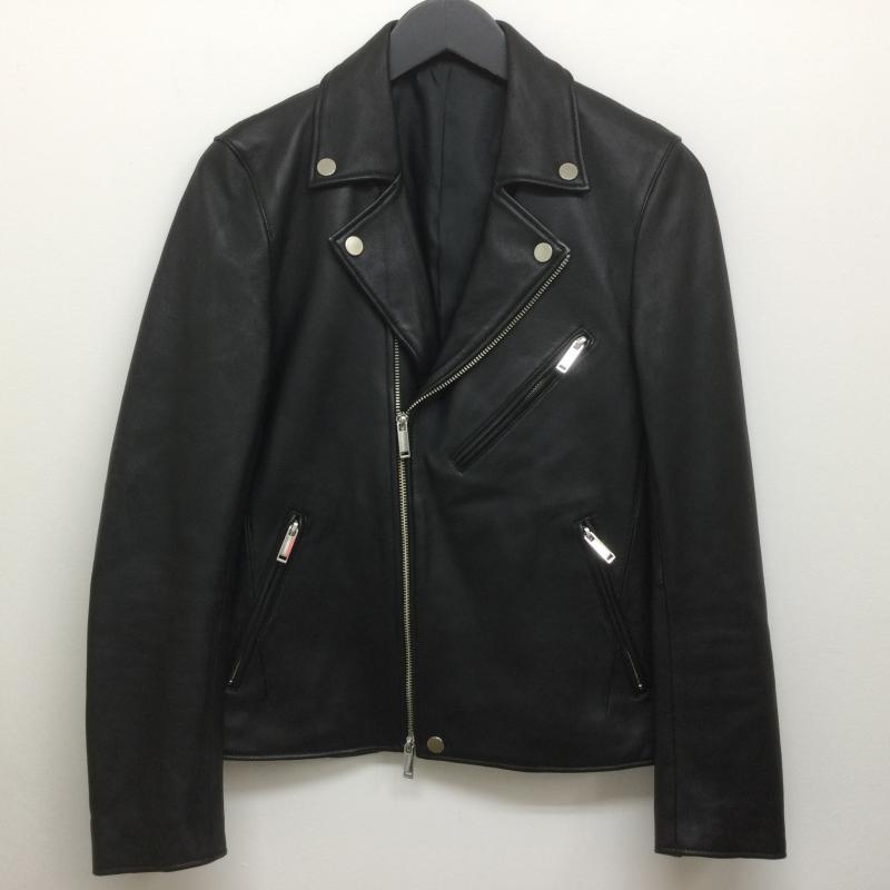 STUDIOUS（ステュディオス） 107458002 ラムレザー ダブル ライダース