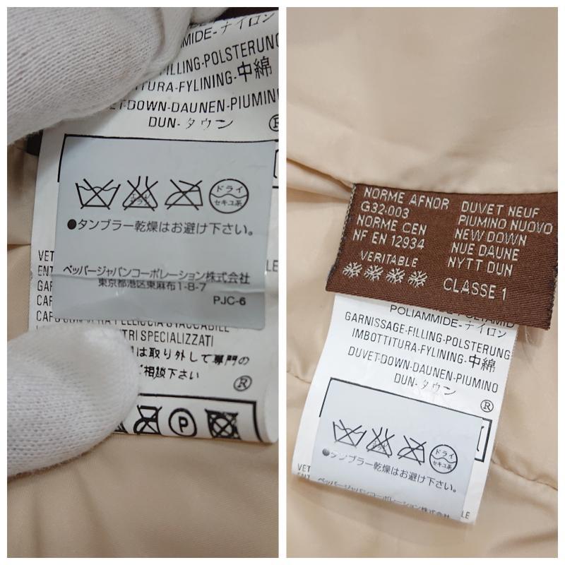 モンクレール MONCLER 茶タグ フード付き ダウンジャケット ミドル丈