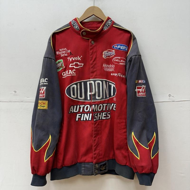 CHASE DUPONT レーシングジャケットファイヤーパターン ストリート 古着 CHASE AUTHENTICS DUPONT レーシング ジャケット ファイヤー