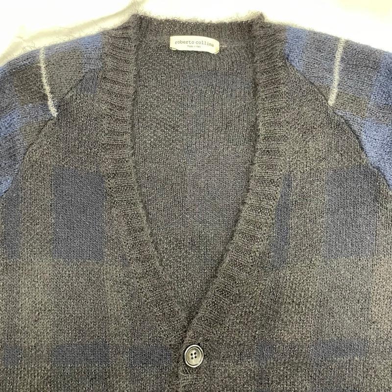 ロベルトコリーナ MOHAIR CARDIGAN SWEATER モヘア ニット 48 50120914