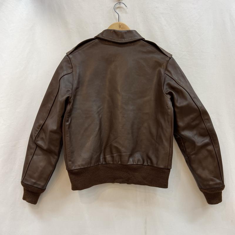 ザリアルマッコイズ 旧マッコイ A-2 レザー フライトジャケット レッドシルク 36 50122928 50122928の画像