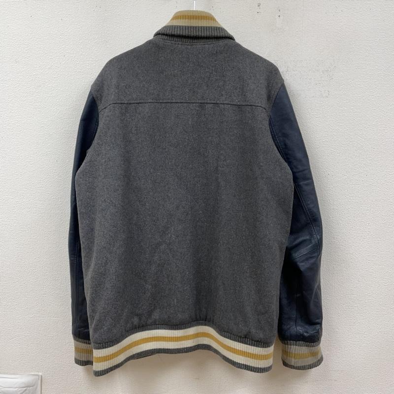 希少　renoma スタジャン レザー袖 ワッペン 刺繍 46 希少 renoma スタジャン レザー袖 ワッペン 刺繍 46 当時物 古着