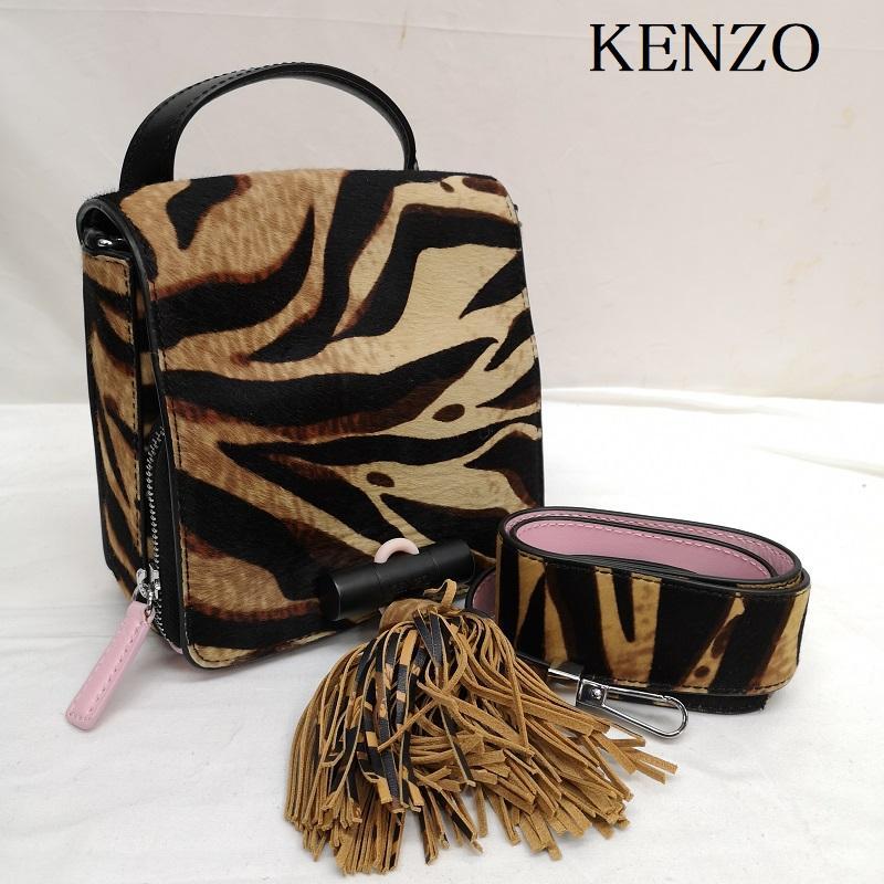 トートバッグ KENZO ハラコハンドバッグ