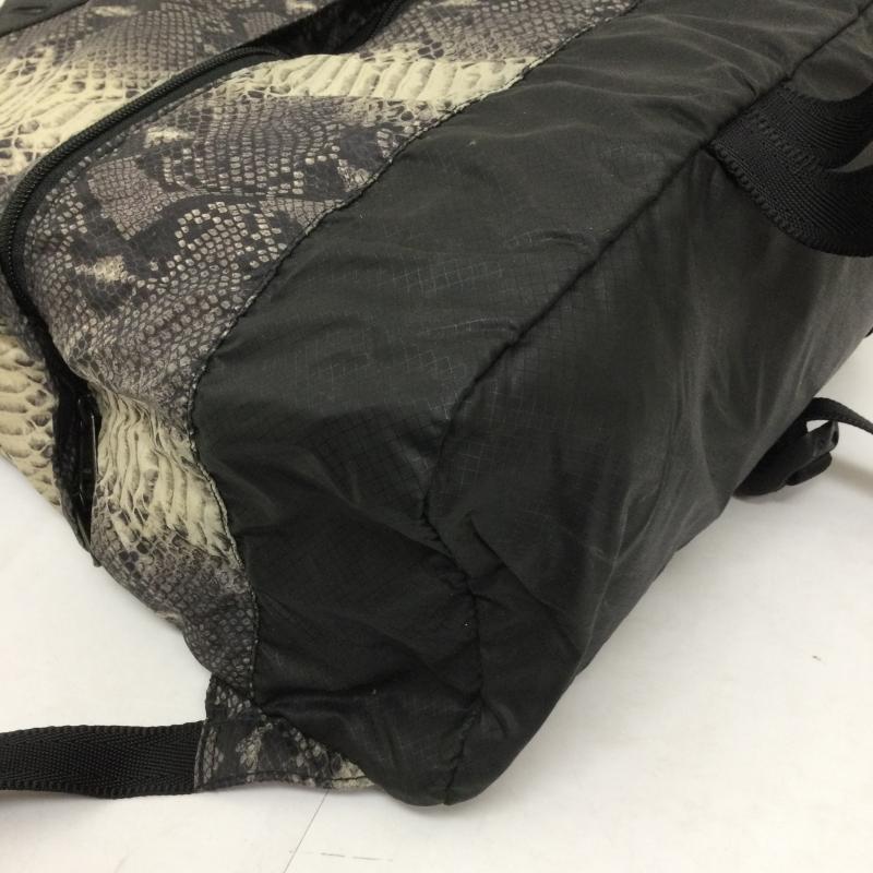 シュプリーム×ノースフェイス シュプノース/リュック/パイソン柄