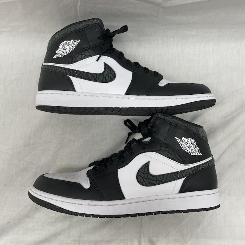 ナイキ FB9911-001 Air Jordan 1 Mid Panda Elephant Safari エア
