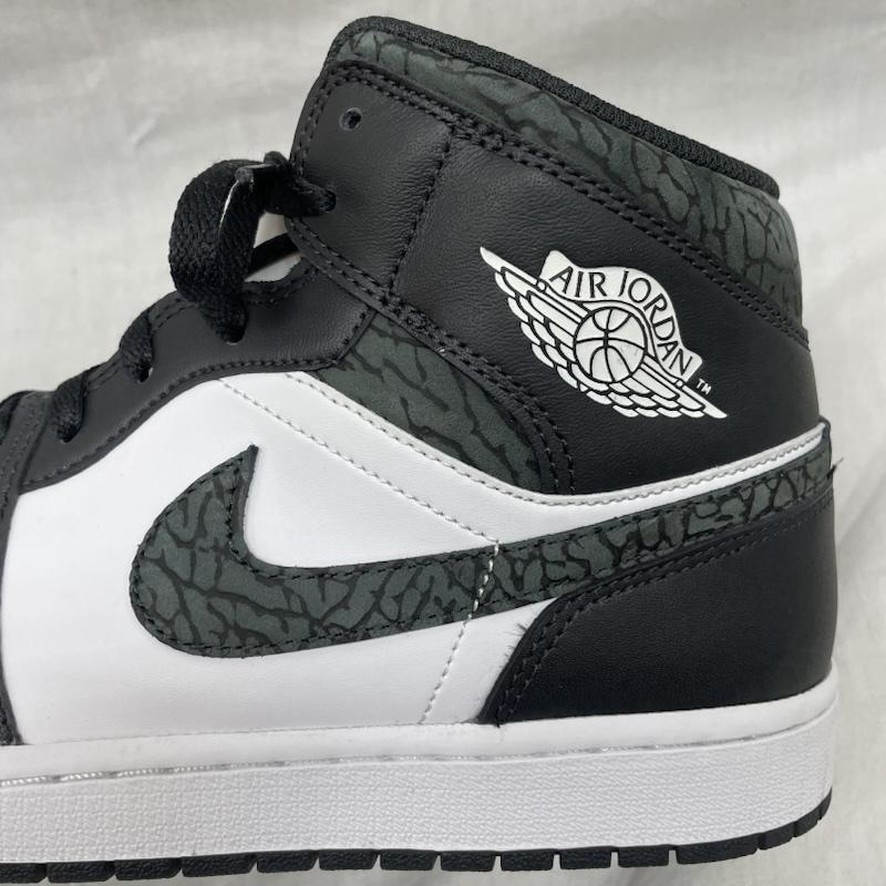 ナイキ FB9911-001 Air Jordan 1 Mid Panda Elephant Safari エア