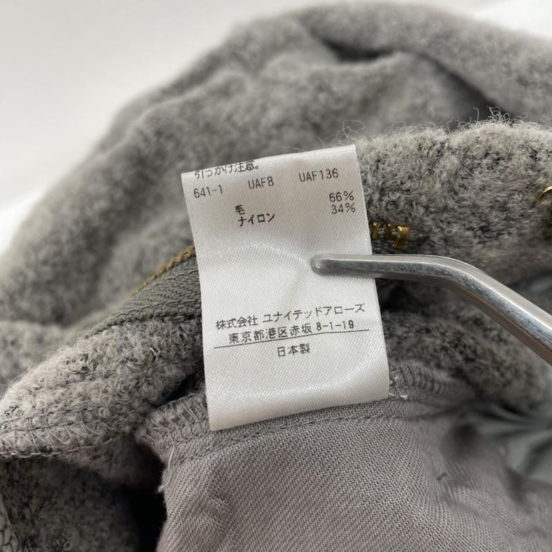 ロク UNITED ARROWS オールインワン ウール 長袖 ニット 前開きボタン