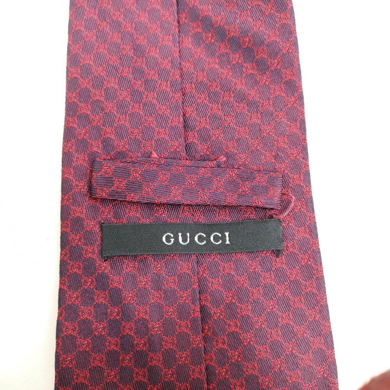 GUCCI（グッチ） GG柄 シルク 総柄 ネクタイ - 50130998 50130998