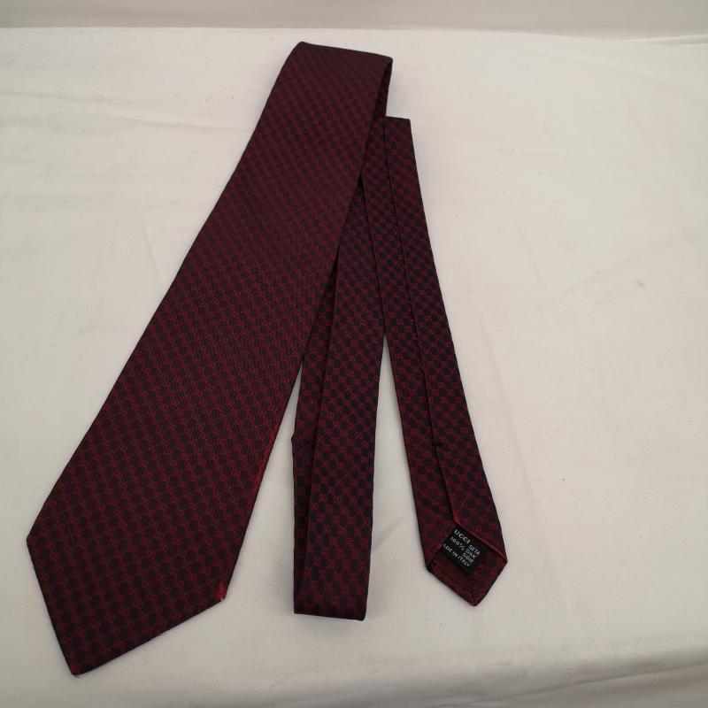 GUCCI（グッチ） GG柄 シルク 総柄 ネクタイ - 50130998 50130998