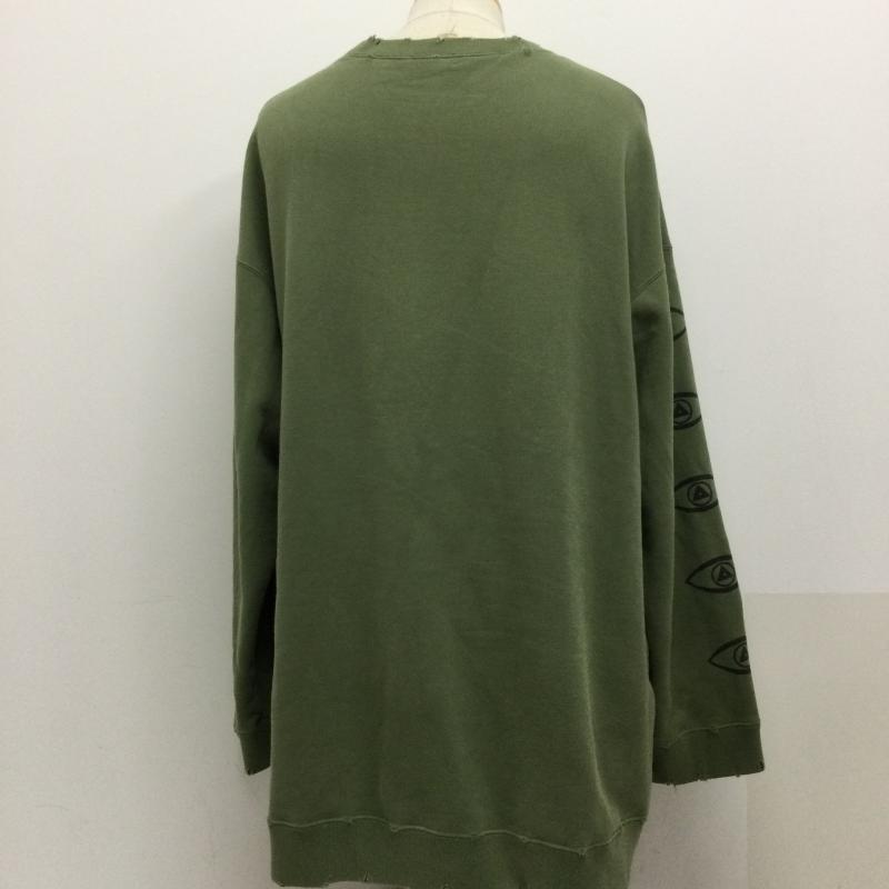 アンダーカバー UNDERCOVER ボロリブ ビッグスウェット トレーナー 