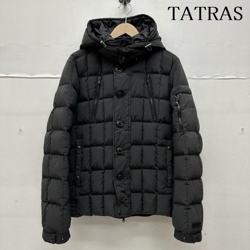 タトラス TUCANO ナイロン フード スクエア キルティング ダウン