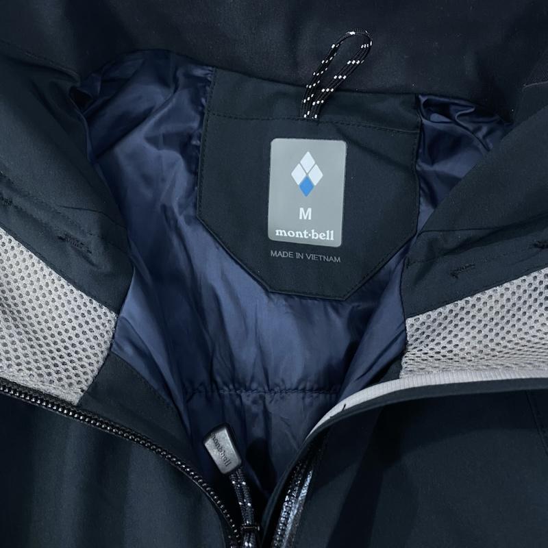 モンベル 1102493 マウンテンパーカー ストームパーカー ブラック S