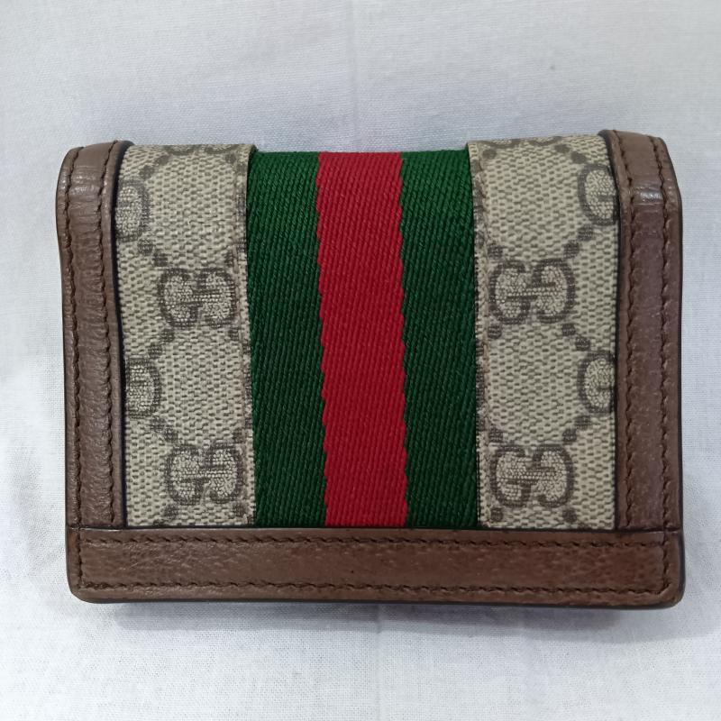 【美品】GUCCI オフィディア　二つ折り財布 GGパターン GUCCI（グッチ） オフィディア GGパターン GGスプリーム GGマーモント
