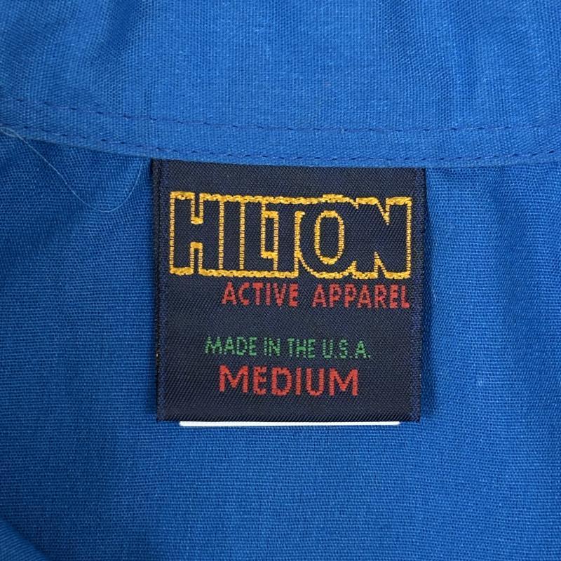 ヒルトン 80年代 ビンテージ USA製 BIG SPRING ロゴ 刺繍 半袖