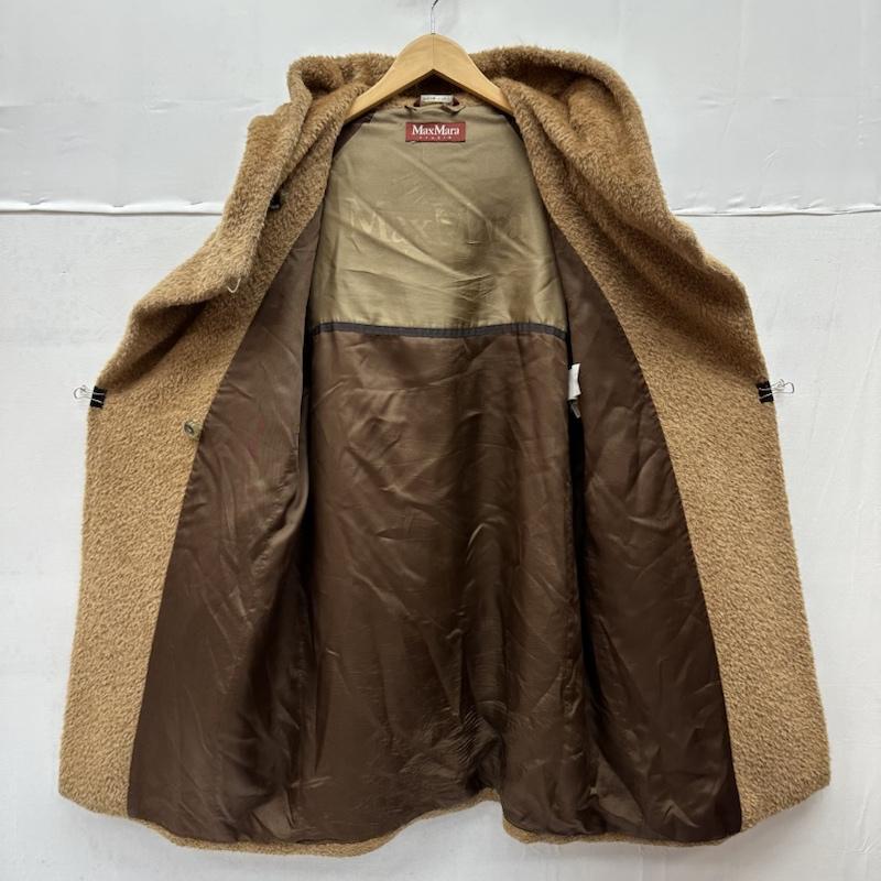 マックスマーラ アルパカ シャギー フーデット コート 60861813 38