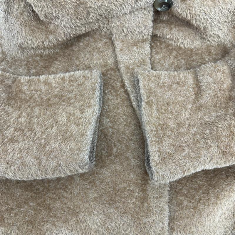 マックスマーラ アルパカ シャギー フーデット コート 60861813 38