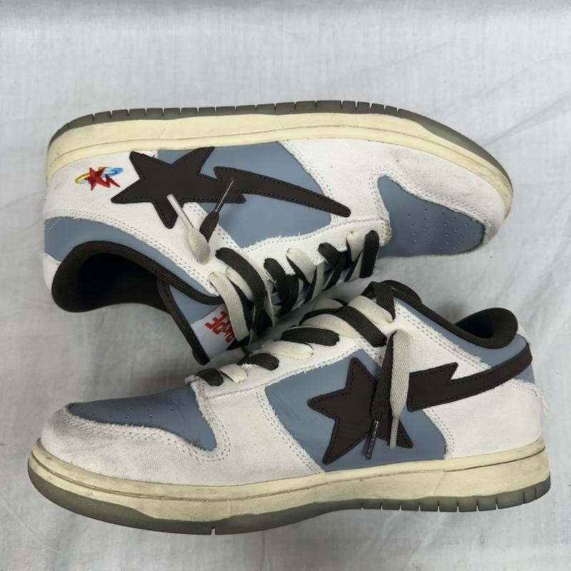 A BATHING APE アベイシングエイプ INDIG APESTATION BLUE BAPESTA ベイプスタ エイプスタ- カスタム ...
