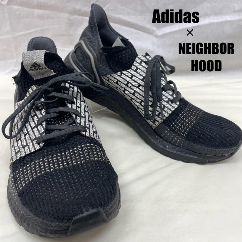 アディダス FU7312 ×NEIGHBORHOOD ネイバーフッド UB19 NBHD ウルトラブースト19 ブラック BLK 28.0cm ...