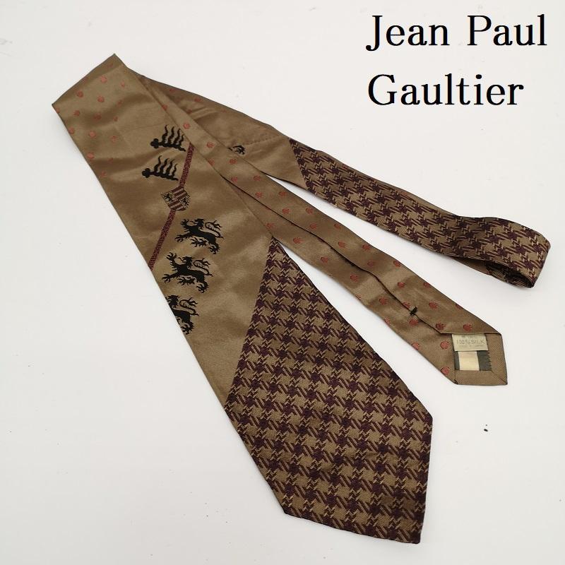 ジャンポールゴルチエ 90s オールド ヴィンテージ ジャガード シルク