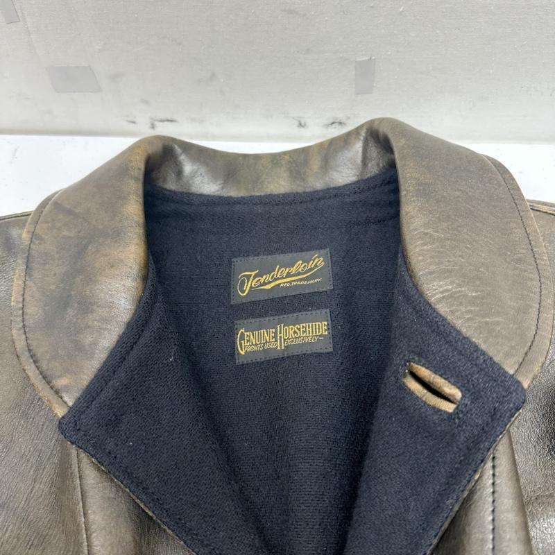 テンダーロイン 12AW T-HIDEホースハイド レザー ジャケット 馬革 M