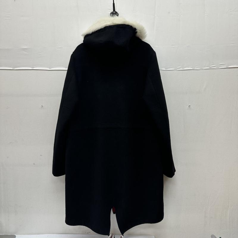 ディオールオム 17AW フード ファー カシミヤ ウール モッズ コート 48