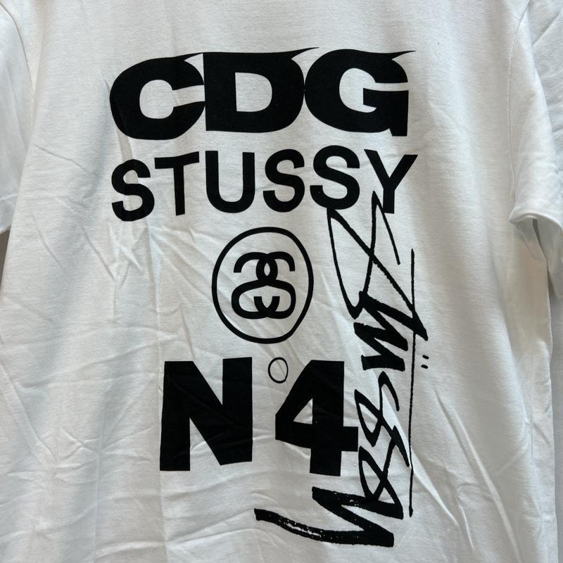 コムデギャルソン STUSSY ステューシー コラボ Tシャツ M 50136456