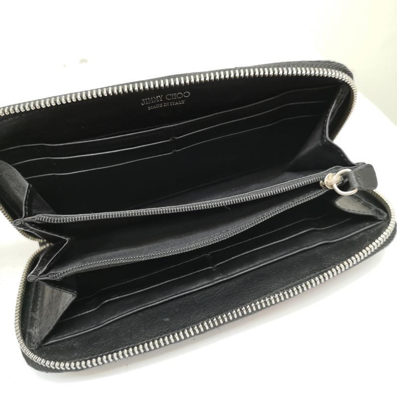 ジミーチュウ FILIPA クリスタル スター スタッズ ジップ アラウンド