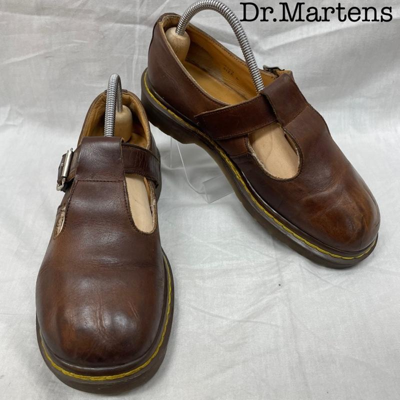 ドクターマーチン 英国製 モンクストラップ シューズ レザー ブラウン