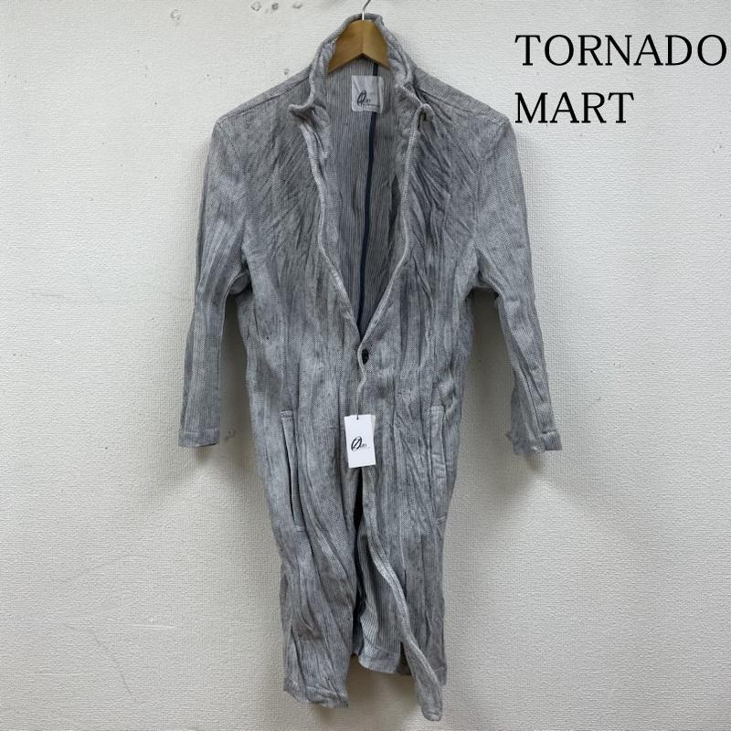 トルネードマート Zero リネン メランジラッセル スタンド ブルゾン