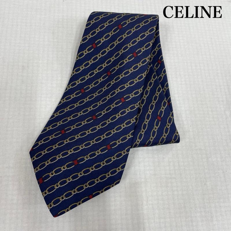 セリーヌ ネクタイ チェーン 柄 ロゴ - 50139268 : Classica - 通販