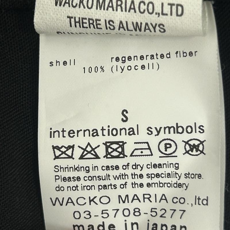 ワコマリア WACKO MARIA 長袖シャツ 刺繍 天国東京 オープンカラー