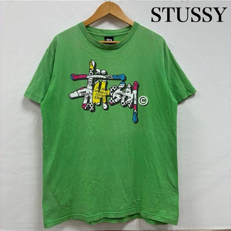 ステューシー 00's オールド ショーンフォント フロント プリント T